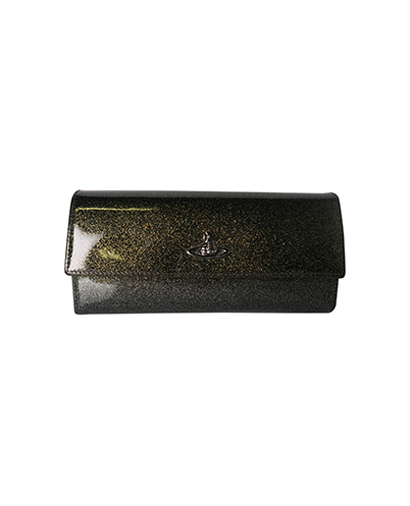 Vivienne Westwood Orb Sparkle Flap Wallet, front view